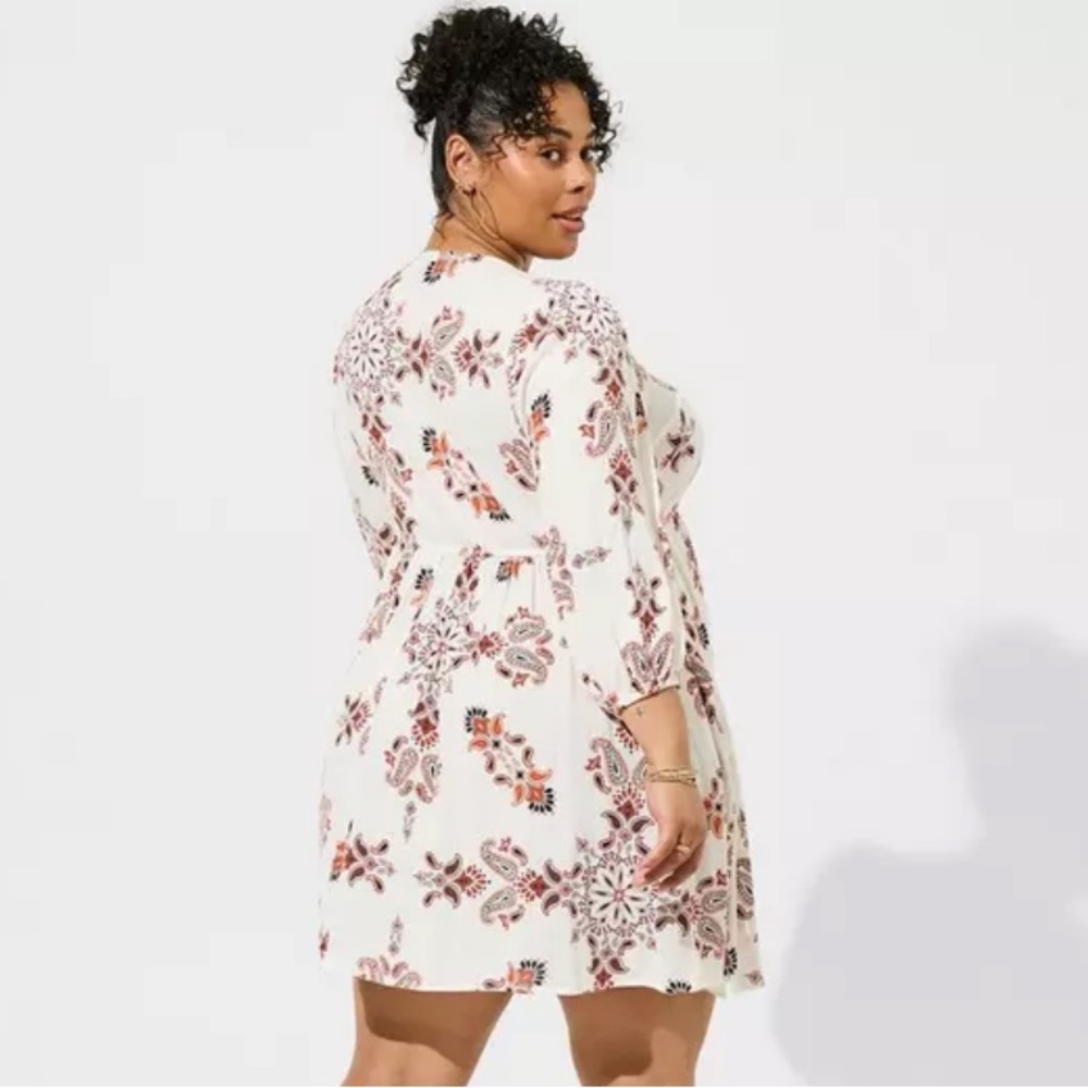 Torrid Mini Gauze Tunic Dress Size 0 - Picture 2 of 10
